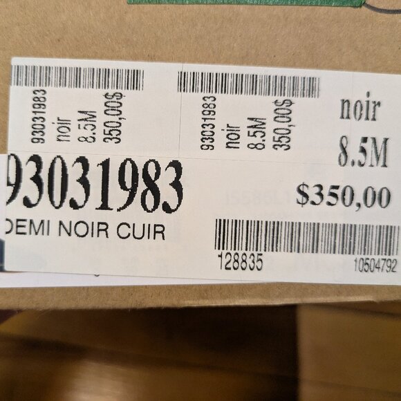 Theory Black Soft Leather Demi Loafers - Picture 7 of 8